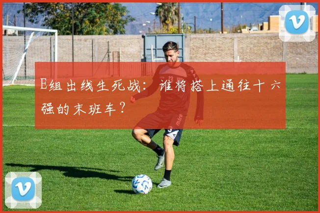 E组出线生死战：谁将搭上通往十六强的末班车？